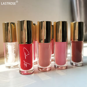 Aceite de labios vegano de Moq bajo Etiqueta privada Hidratante Brillo Rosa Sabor Cambio de color Labio Tinte de aceite regordete - Product Image 3