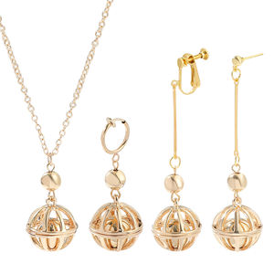 <span class=keywords><strong>Pendientes</strong></span> de bola hueca de Anime japonés, accesorios de joyería de personaje de dibujos animados - Product Image 1