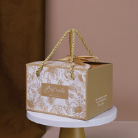 Emballage personnalisé de luxe en carton ondulé pour dragées de mariage, bonbons et chocolats, avec revêtement UV et gaufrage, recyclable, vente en gros