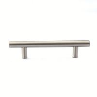 Poignée de meuble moderne en acier inoxydable en forme de T – Polyvalente pour commode, armoire, tiroir, bar à domicile, salon, entrepôt, hôtel