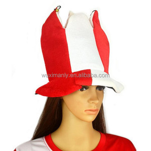 2026 Wk Hot Bán Đan Mạch Lễ Hội Đảng Cổ Vũ Đan Mạch Viking Sừng Cướp Biển Viking Mũ Mũ Cao Bồi - Product Image 5