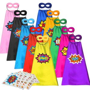 Custom Super Hero Capes for <strong>Adults</strong> Superhero <strong>Dress</strong> <strong>up</strong> Halloween Costume Team Spirit Day Party Favors - Product Image 4
