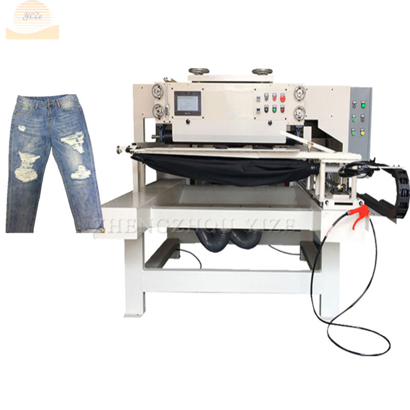 Jeans Distressing Machine Customized Denim Solutions
