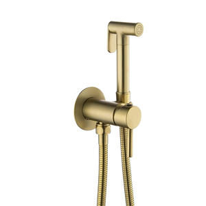 Полированный латунный смеситель для биде - Product Image 1
