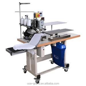 Máquina de Coser Semiautomática de Cama Plana para Dobladillos de Camisetas |   GRAND Cortador de Hilo de Alta Velocidad para Dobladillos de Mangas de Automóviles - Product Image 3