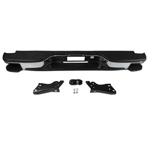 Parachoques trasero para Chevrolet silverado 99-07 con pasos de cromo - Product Image 4