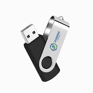 Mini mát tiện ích xoay kim loại <span class=keywords><strong>USB</strong></span> <span class=keywords><strong>Memory</strong></span> Stick Thumb Flash Drive 32GB 64GB Pendrive cho quà tặng của công ty Logo tùy chỉnh - Product Image 2