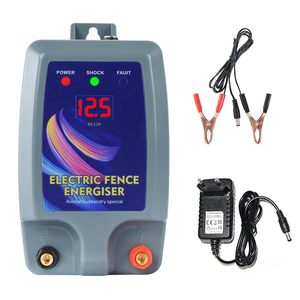 10kM Animal Pulse Farm <b>Fence</b> for Horse Pig Cattle Sheep <b>Fence</b> Alarm Alarm Clock for Kids - Product Image 6