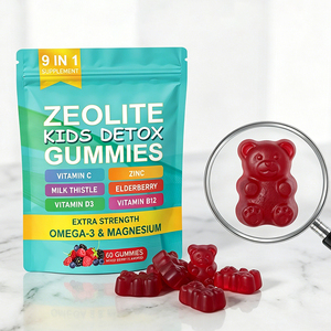 Gomitas <span class=keywords><strong>Detox</strong></span> de Zeolita para Niños de Marca Privada OEM con <span class=keywords><strong>Omega</strong></span>-<span class=keywords><strong>3</strong></span> y Magnesio, Fórmula Extra Fuerte para Niños - Product Image 3