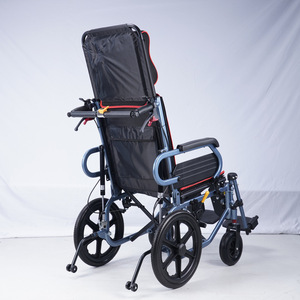 Fenghe Manual Wheelchair Aluminum Alloy High Back <b>Reclining</b> Folding Mobility Aid for Elderly and Disabled - Product Image 2