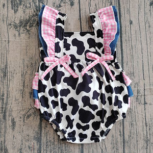 Trendyism Boutique - Mono de Pascua para Bebés Niñas de 0 a 16 Años, Estampado, Tela Suave de Spandex, Algodón Orgánico y Seda de Leche, Ropa Festiva - Product Image 1