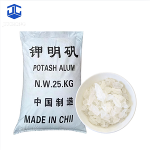 Precio de Fábrica Sulfato de Potasio y Aluminio Granular <span class=keywords><strong>2</strong></span>-4mm Grado Industrial y Alimentario Alumbre Potásico para Curtido, Desodorante e Ignífugo - Product Image 1