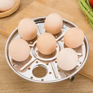 Support à oeufs à la vapeur multifonctionnel en acier inoxydable pour boulettes de pain à la vapeur, accessoires de cuisine durables, 1 pièce - Product Image 1