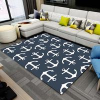 Tapis moderne de luxe 3D à effet d'illusion optique, antidérapant, à poils longs, rembourré, lavable, pour salon, chambre à coucher