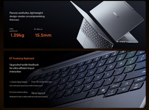 Yunli Pro 14c/2025 7 8840U 360 14 นิ้ว โลหะ 1TB SSD Radeon 860M 2.8K OLED 11 Pro ติดตั้งมาพร้อม มีสินค้าในสต็อก - Product Image 2