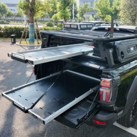Plaque de roulement à chargement élevé pour plateau coulissant de lit de ramassage pour toutes les camionnettes