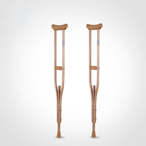 Nạng Bằng Gỗ Tàn Tật Đi Bộ Mía NẠNG NÁCH - Product Image 3