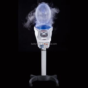 Vaporizador de Ozono O3 para Peluquería, Salón de Belleza y Spa, con Terapia LED, Ultrasonido y Micronebulización, con Soporte Rodante - Product Image 3