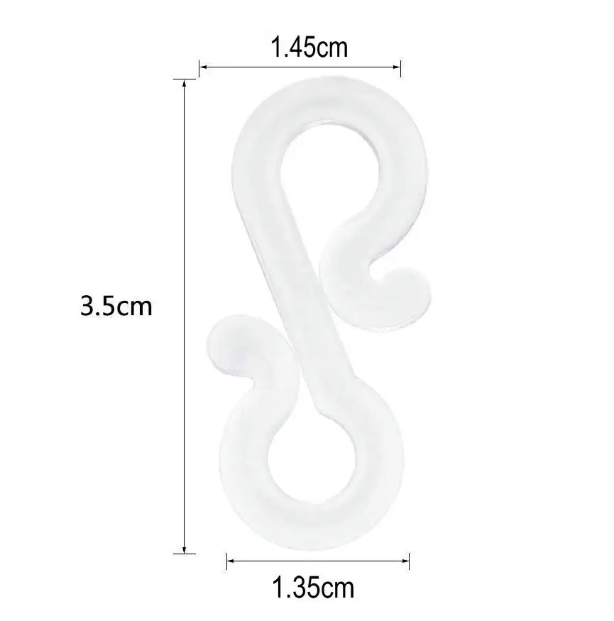 S/24 mini Christmas gutter hooks light clips-3.5cm  BSCI factory