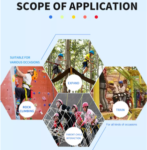 Arnés de Seguridad Ajustable para Trabajos en Altura, Rescate, Espeleología, Rappel, Protección Corporal Completa, Protección de Cintura para Escalada - Product Image 4