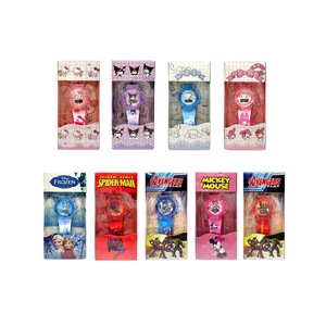 นาฬิกาอิเล็กทรอนิกส์ลายการ์ตูน สายพลาสติกสีสันสดใส นาฬิกาของขวัญสำหรับการค้าต่างประเทศ - Product Image 5