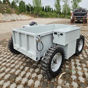Véhicule de transport tout terrain télécommandé 4WD Transporteur <span class=keywords><strong>Chariot</strong></span> de transport électrique pour escalade agricole de montagne - Product Image 3