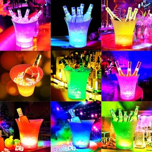 <span class=keywords><strong>2025</strong></span> mùa hè thanh KTV ngoài trời câu lạc bộ đêm Đảng <span class=keywords><strong>USB</strong></span> recharegabele Led nhựa bia Xô đá LED rượu sâm banh xô Loa - Product Image 5