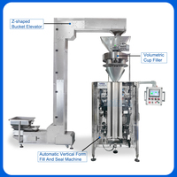Machine d'emballage verticale automatique pour gobelets volumétriques Machine d'emballage de glaçons pour sacs d'étanchéité arrière 1kg 2kg 5kg