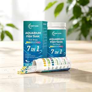 HORYZON 7-in-1 プラスチック製水質検査紙 水槽・池用-正確な7項目検査 100枚入り - Product Image 4
