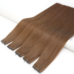 Extensions <span class=keywords><strong>de</strong></span> <span class=keywords><strong>cheveux</strong></span> naturels Juancheng Lanxun Genius Weft 180g 22 pouces Blond Platine Double Drawn <span class=keywords><strong>Cheveux</strong></span> Vierges Genius Weft - Product Image 4