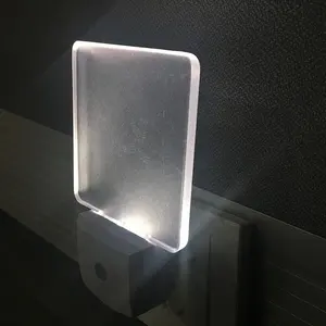Duvar beyaz Led ışık yatak odası akıllı otomatik sensör Led gece lambası uyku takın
