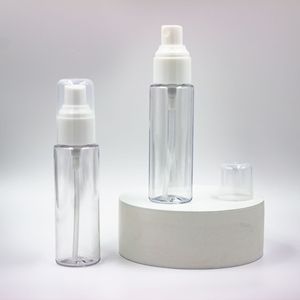 Cosmetic 60ml PET Spray <b>Bottles</b> Cylinder Pump Sprayer <b>Empty</b> <b>Plastic</b> <b>Bottle</b> For Travel Refill - Product Image 3