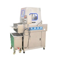 Injecteur automatique de solution saline de poisson poulet entier avec os injecteur de solution saline machine d'injection de marinade saline de viande