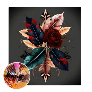 Wholesale 5d Diy Diamond Painting Kits Flowers Butterflies Painting Full  Drill Ab Diamonds Custom Design Handmade Home Decor - Buy Wholesale Canvas