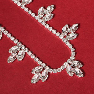 Huanhuan-vente de bijoux de mariage mode style strass jarretière exquise griffe chaîne élastique mariée jambe sangle - Product Image 4