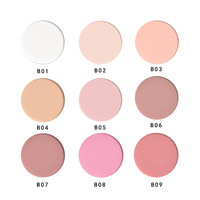 Palette d'ombres à paupières métalliques très pigmentées, mates et chatoyantes Palette d'ombres à paupières de couleurs naturelles mélangeables de longue durée