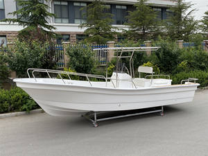 Liya 22ft Nuevo <span class=keywords><strong>pato</strong></span> de fibra de vidrio Barcos de caza y <span class=keywords><strong>pesca</strong></span> Motores fuera de borda de combustible diésel Material FRP - Product Image 2