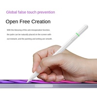 Stylet capacitif actif officiel anti-mal-manipulation en plastique pour iPad de troisième génération, tactile continu sans latence, dissimulé