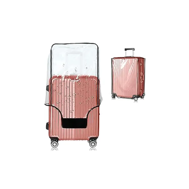 Прозрачные водонепроницаемые чехлы для чемоданов из ПВХ