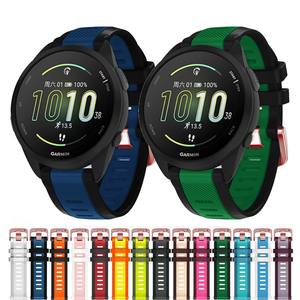 Correa de Silicona Deportiva de Lujo de 20 mm con Diseño de Doble Color para <span class=keywords><strong>Amazfit</strong></span> <span class=keywords><strong>GTS</strong></span> 3/4. <span class=keywords><strong>Reloj</strong></span> Inteligente Transpirable de Ajuste Cómodo - Product Image 1