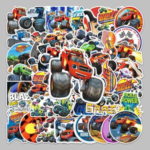 50 Pegatinas de <span class=keywords><strong>Blaze</strong></span> y las Máquinas Monstruo para Niños, para Juguetes, Botellas, Portátiles, Maletas de Viaje, Pegatinas Lindas - Product Image 3