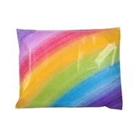 Sacs de livraison autocollants, enveloppe colorée, en plastique, avec Logo personnalisé, pour la livraison postale, les vêtements, 50 pièces