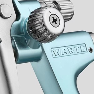 Pistola de Pulverización de Aire Warite X4, Boquilla de 1.8 mm, Tanque de 1.0 L, Alimentación por Gravedad, Aplicación de Pintura Automotriz - Product Image 5