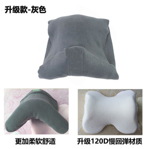 หมอนรองคอรูปตัวยู 28x26x14 ซม. พกพาสะดวก รองรับต้นคอ สำหรับเดินทางบนเครื่องบิน สำนักงาน รถไฟ ผลิตจากโพลีเอสเตอร์ แข็งแรง ทนทาน สำหรับผู้ใหญ่ - Product Image 2