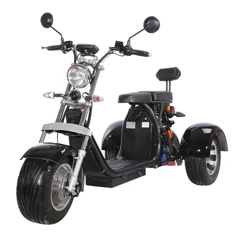 GaeaCycle Sport-6 Citycoco 1000w Three Wheels Electric Scooter with Dual Lithium Battery