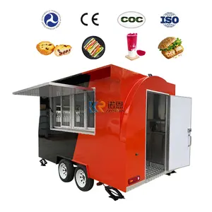 Chất lượng cao giá cả cạnh tranh di động thực phẩm Trailer di động nhà bếp nhượng Bộ thực phẩm Trailer