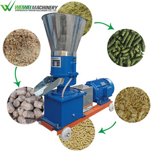 <span class=keywords><strong>Weiwei</strong></span>, Fábrica de Máquinas para Alimento de Aves de Corral con 30 Años de Experiencia, Molino de Maíz, Máquinas de Procesamiento de Alimentos, Máquina de Moldeo de Pellets de 50-100 kg/h - Product Image 1