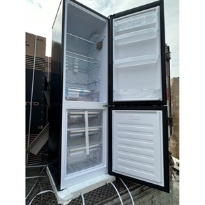 Réfrigérateur Loretto 278L avec miroir en verre, couleur noire, autoportant, commande électronique, dégivrage automatique, compresseur, affichage LED - Product Image 3