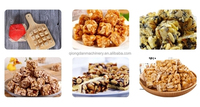 Machine de découpe de barres entièrement automatique en acier inoxydable Machine industrielle de barre de protéines de céréales granola cassantes praliné nougat cacahuète