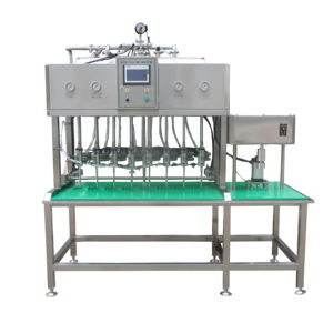 Machine de remplissage et de bouchage de bouteilles de bière de haute qualité, 4, 6, <span class=keywords><strong>8</strong></span>, 10 têtes, remplisseur isobare, bouchonneuse en vente - Product Image 1